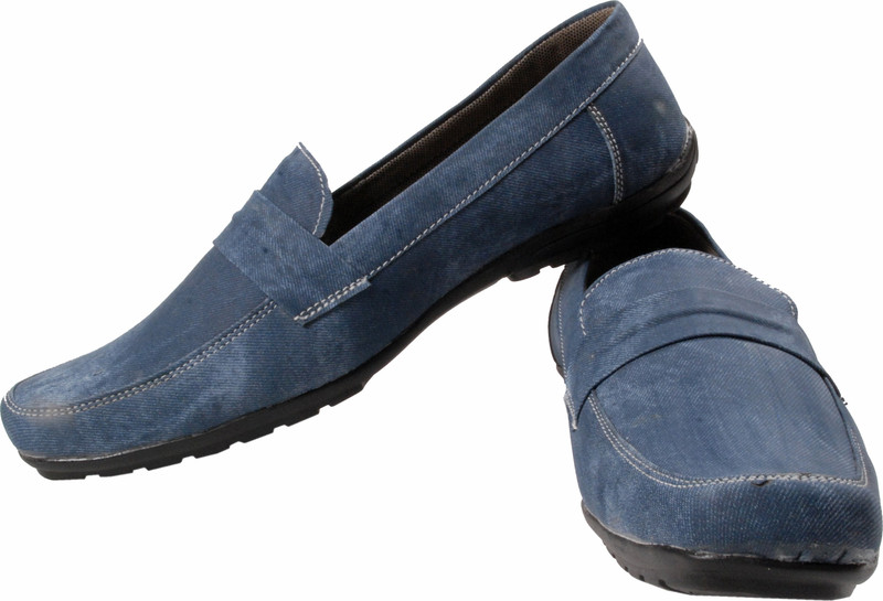 Shoe Striker Blue New Style Loafers For Men(Blue)