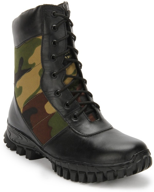 Armstar High Ankle Camouflage Boot Boots For Men(Multicolor)