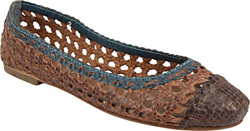 Tao Paris Bellies For Women(Brown, Blue)