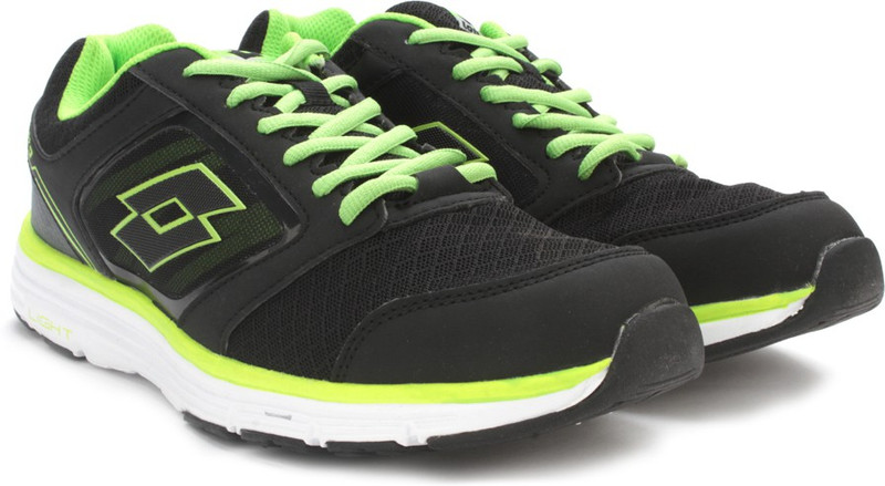 Lotto EVERIDE AMF Running Shoes For Men(Green, Black) Lotto EVERIDE AMF Running Shoes For Men(Green, Black)