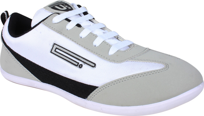 Histeria Star White & Black Casual Shoes For Men(White)