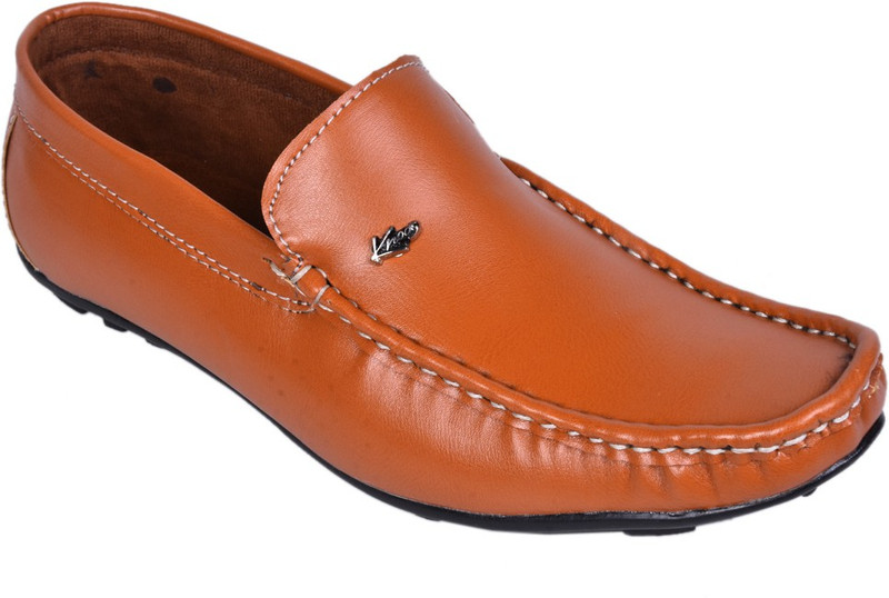 Knoos decent Loafers For Men(Tan)