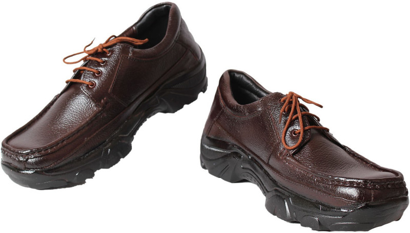 Leather Soft Outdoor Shoes For Men(Brown)