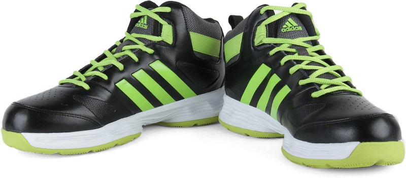 ADIDAS INDOMITABLE Men Basketball Shoes For Men(Green, White, Black)