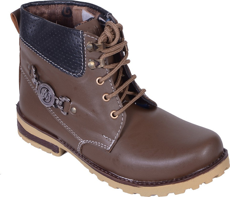 Dizaro ANKLE LENTH Boots For Men(Brown) Dizaro ANKLE LENTH Boots For Men(Brown)