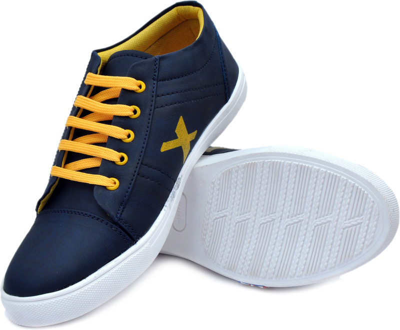 Allenson Canvas shoes Canvas Shoes For Men(Navy) Allenson Canvas shoes Canvas Shoes For Men(Navy)