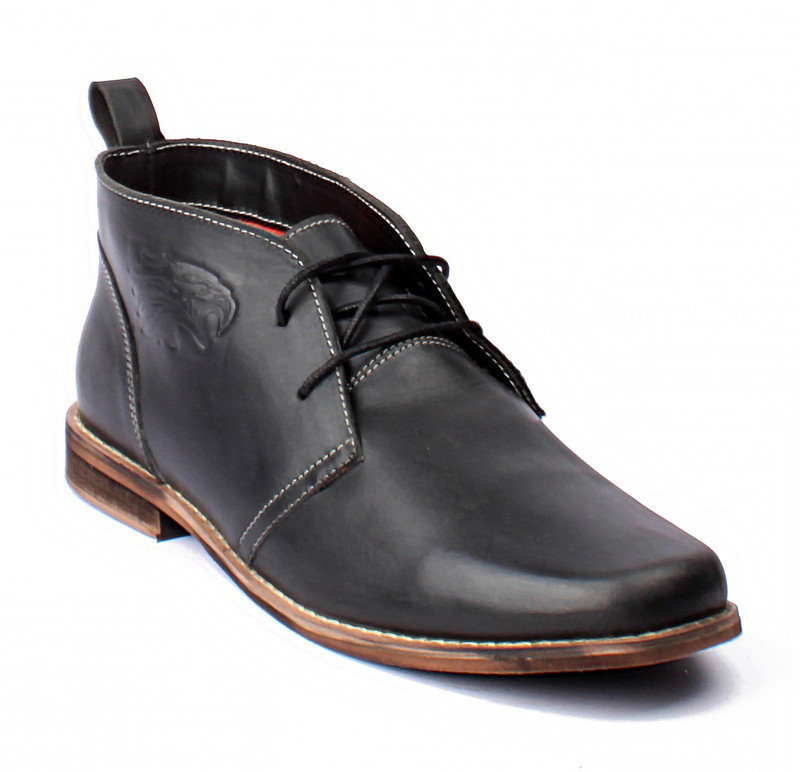 Willywinkies Mens Boots For Men(Black)