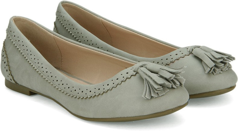 Allen Solly Bellies For Women(Grey)