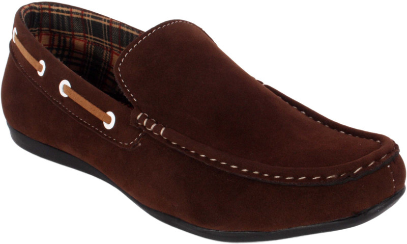 George Adam Ch2201brown Loafers For Men(Brown)