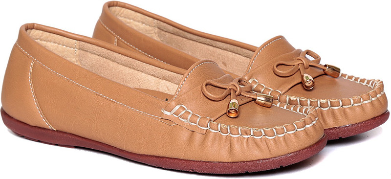 Adorn Latest Fashion Loafers For Women(Beige)