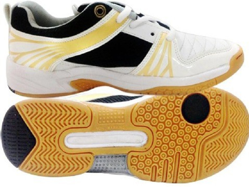 RXN White Badminton Shoes For Men(Multicolor)