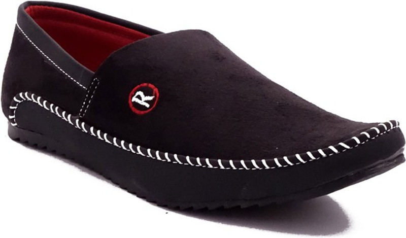 Relexop Casuals For Men(Black) RS.499 (68.00% Off) - Flipkart