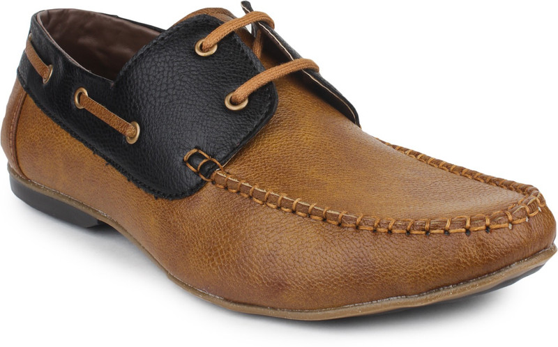 Jynx dake Boat Shoes For Men(Beige)