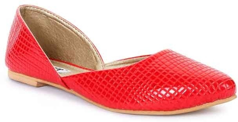 Gnist Half colored Bellies For Women(Red)