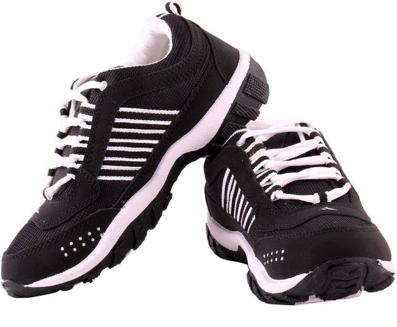 Chimps Bindas Running Shoes For Men(White, Black)