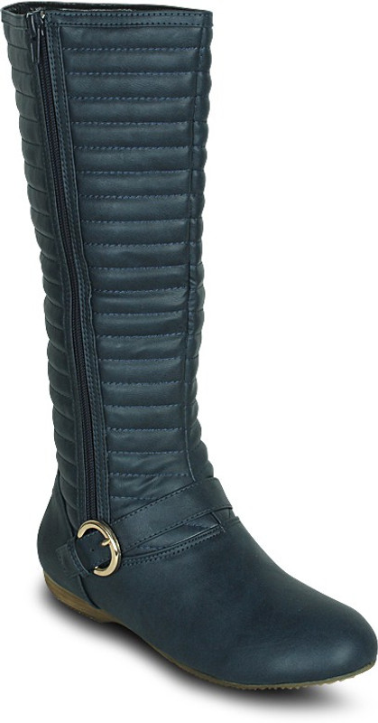 Get Glamr Designer Rozy Boots For Women(Blue)