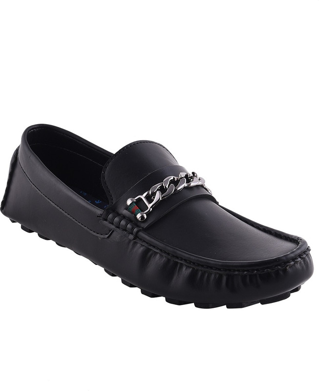 Bruno Manetti RH-125 Loafers For Men(Black)