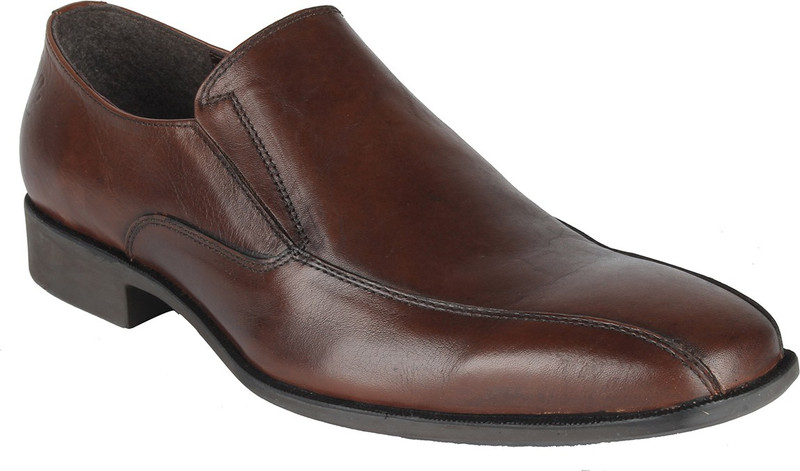Salt N Pepper 15-238 Parker Brown Slip On Shoes For Men(Brown) Salt N Pepper 15-238 Parker Brown Slip On Shoes For Men(Brown)