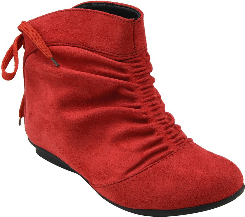Bruno Manetti Boots For Women(Red)