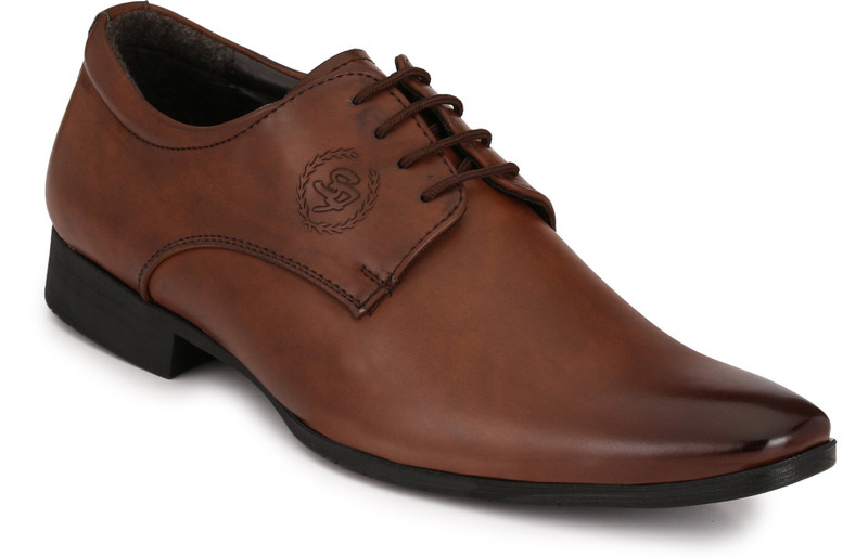 San Frissco EC 9914 Derby For Men(Brown) San Frissco EC 9914 Derby For Men(Brown)
