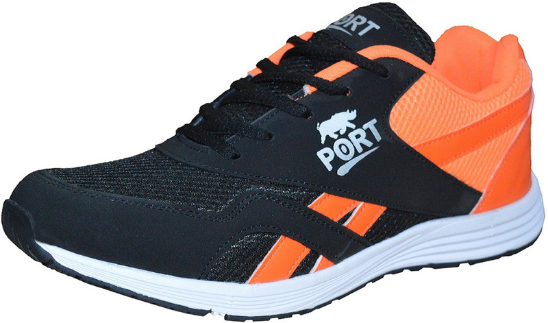 Port Gladiator Walking Shoes For Men(Black) Port Gladiator Walking Shoes For Men(Black)