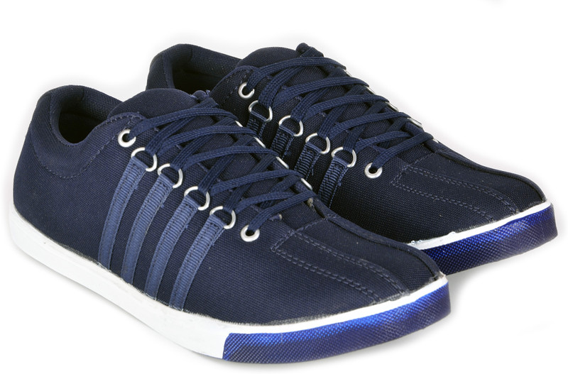 Boysons smart men bold2 Canvas Shoes For Men(Blue)