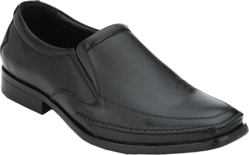 GAI Tripple Slip On Shoes For Men(Black)