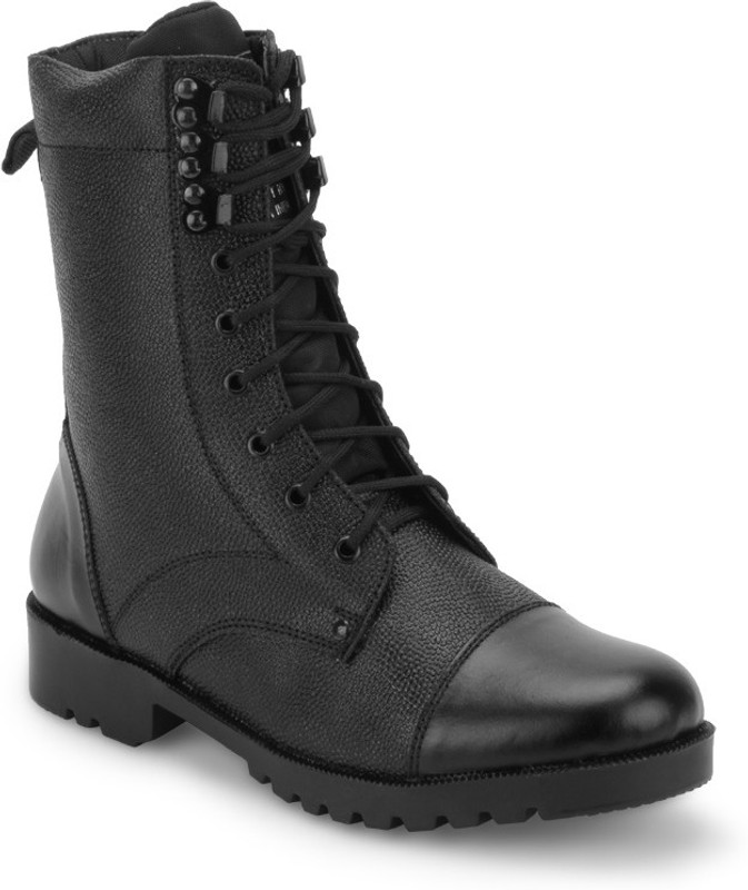 Benera Full Leather High Ankle Boot Boots For Men(Black)