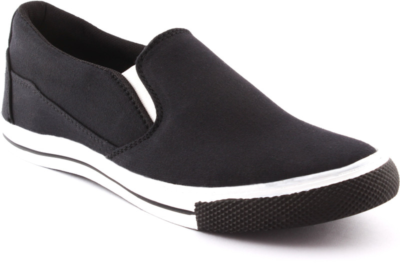 Marks United Canvas Shoes For Men(Black)