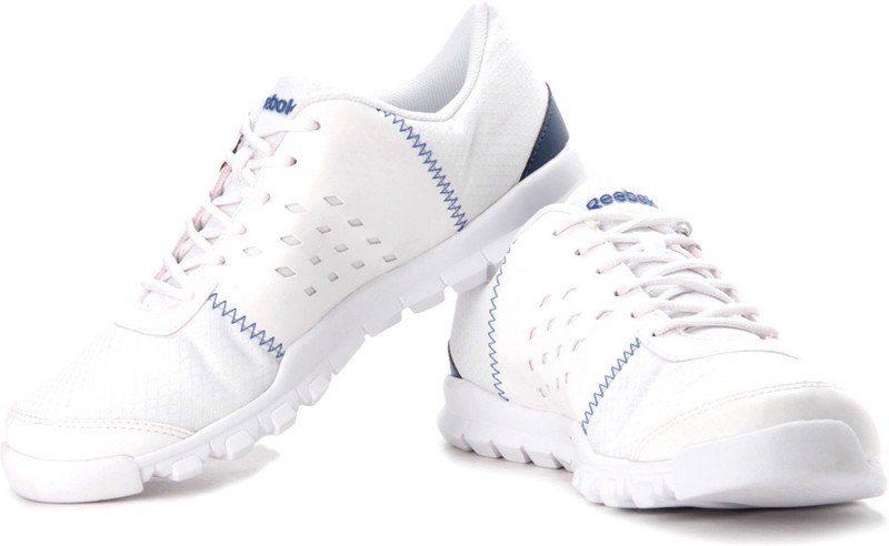 REEBOK Flight Start LP Running Shoes For Men(Silver, Navy, White)