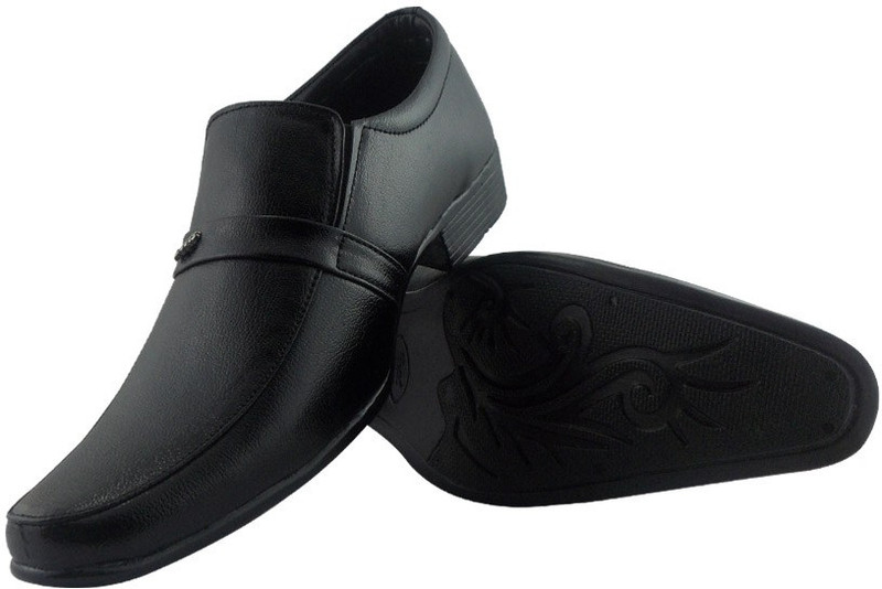 Elvace Slip On Shoes For Men(Black) Elvace Slip On Shoes For Men(Black)