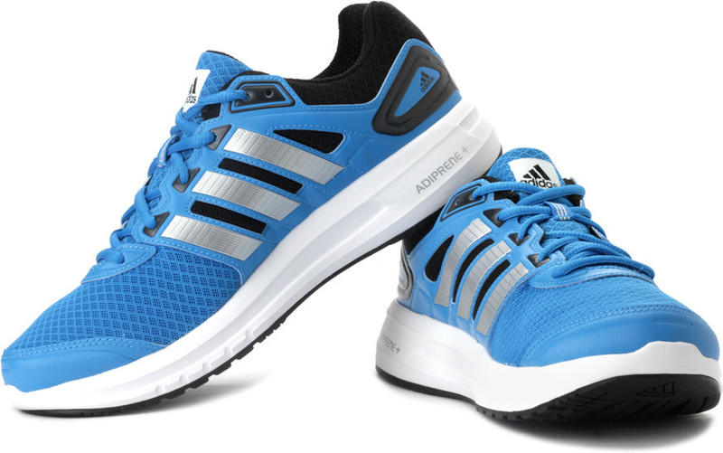 ADIDAS Duramo 6 M Running Shoes For Men(Silver, Blue, Black)