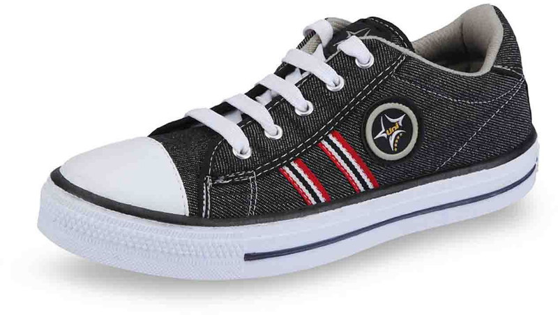 Unistar 3010 Canvas Shoes For Men(Black) Unistar 3010 Canvas Shoes For Men(Black)