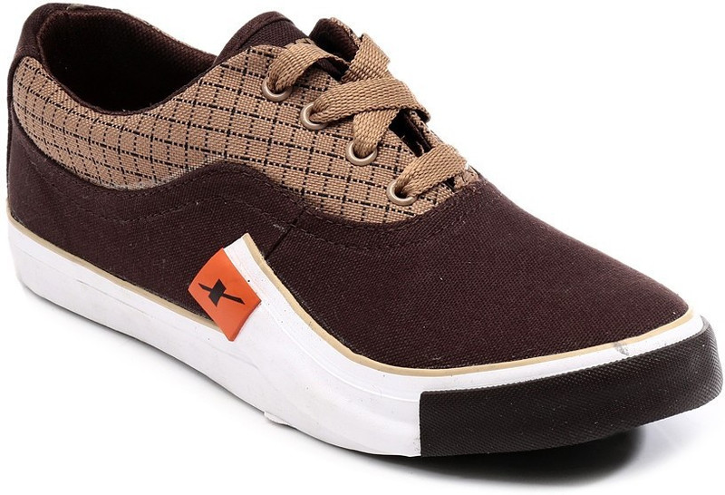 Sparx Sporty Canvas Shoes For Men(Tan)