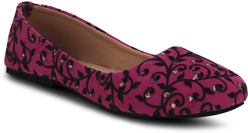 Get Glamr Stylish Bellies For Women(Pink)