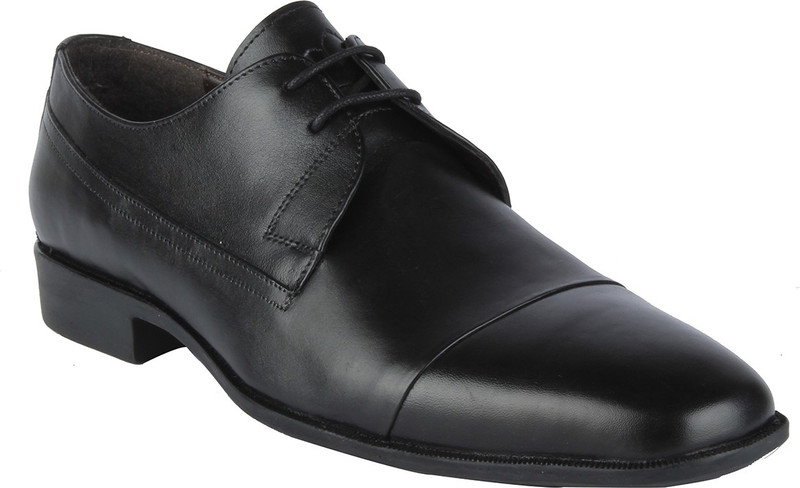 Salt N Pepper 15-247 Parker Black Lace Up Shoes For Men(Black) Salt N Pepper 15-247 Parker Black Lace Up Shoes For Men(Black)