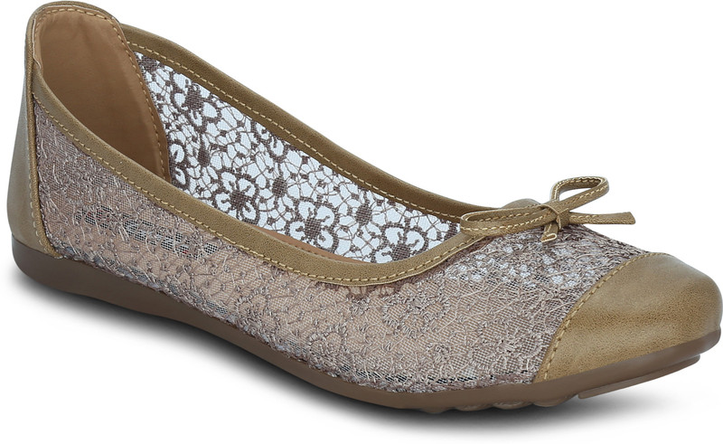 Get Glamr Carol Bellies For Women(Tan)
