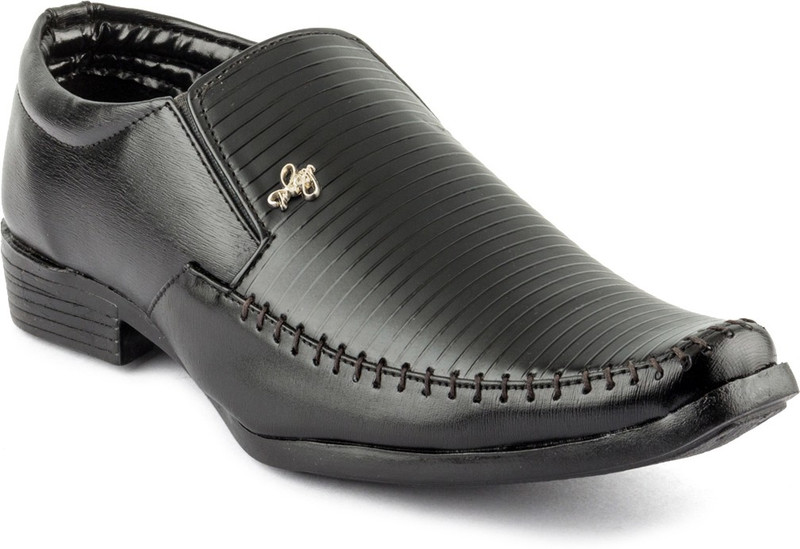 Tashi Formal Loafers Slip On For Men(Black) Tashi Formal Loafers Slip On For Men(Black)
