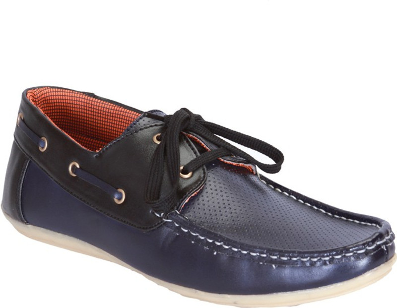Dizaro TRENDY Boat Shoes For Men(Blue) Dizaro TRENDY Boat Shoes For Men(Blue)