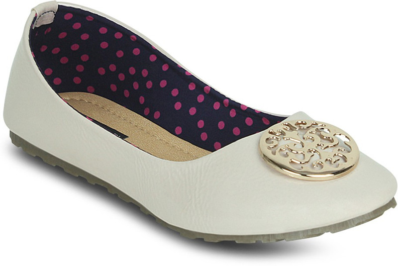 Gisole Buckled Slip on Bellies For Women(Beige)