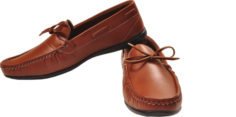 Shoe Striker New Style Tan Loafers For Men(Tan)