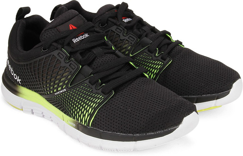 Reebok Zquick Dash Running Shoes(Yellow, Black, Red) RS.4999 (50.00% Off) - Flipkart
