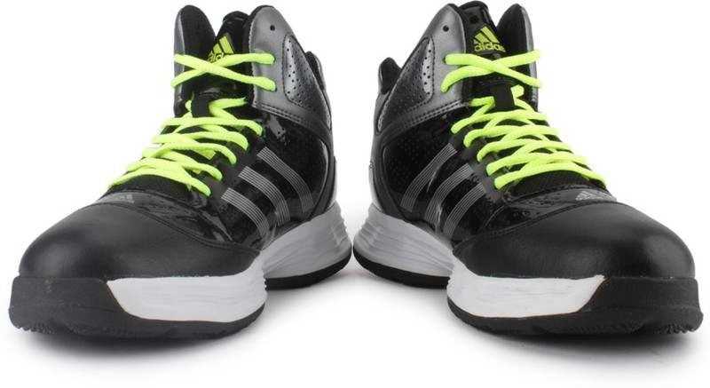 ADIDAS Basketball Shoes For Men(Silver, Black)