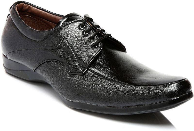 Juan David 67 Lace Up Shoes For Men(Black)