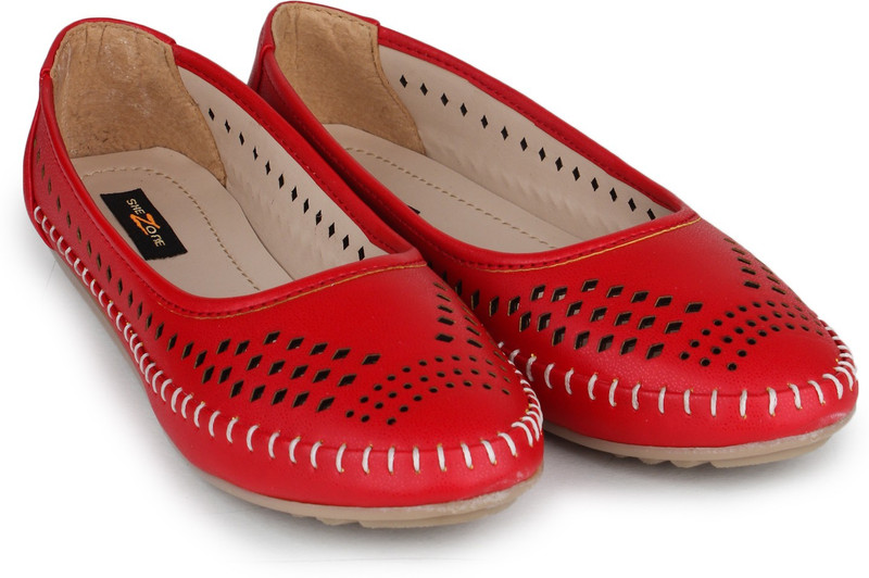 Shezone Bellies For Women(Red)