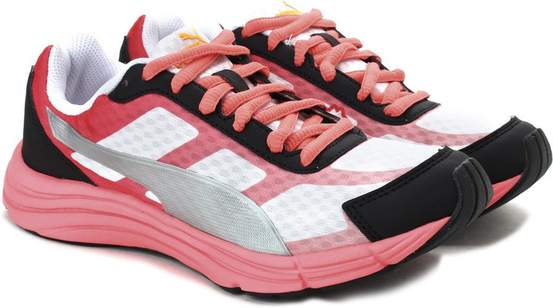 Puma Expedite Fashion Wn's IDP Running Shoes For Women(White, Pink)