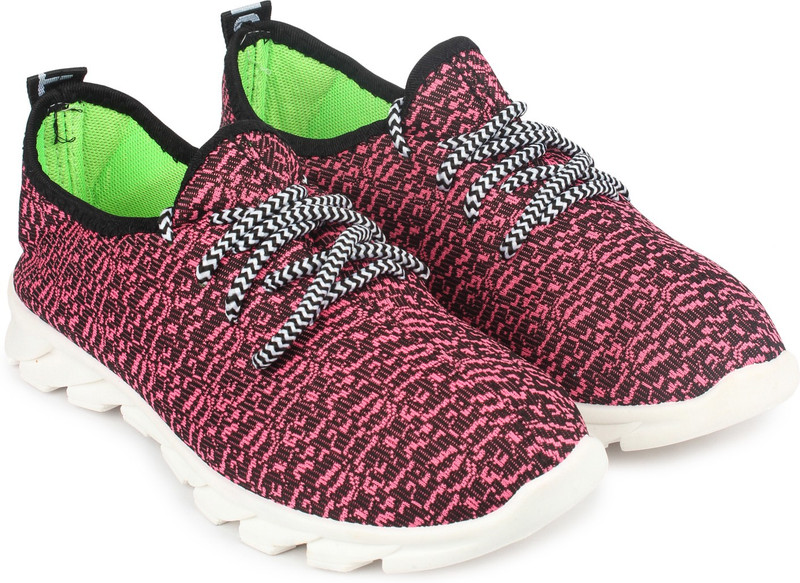 Shoetopia Walking Shoes For Women(Pink)