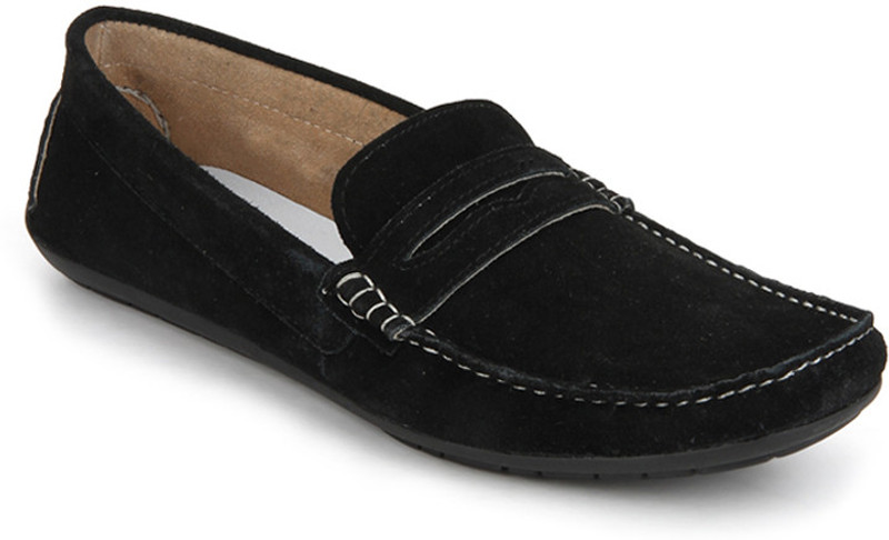 Knotty Derby Tom Loafers For Men(Black)