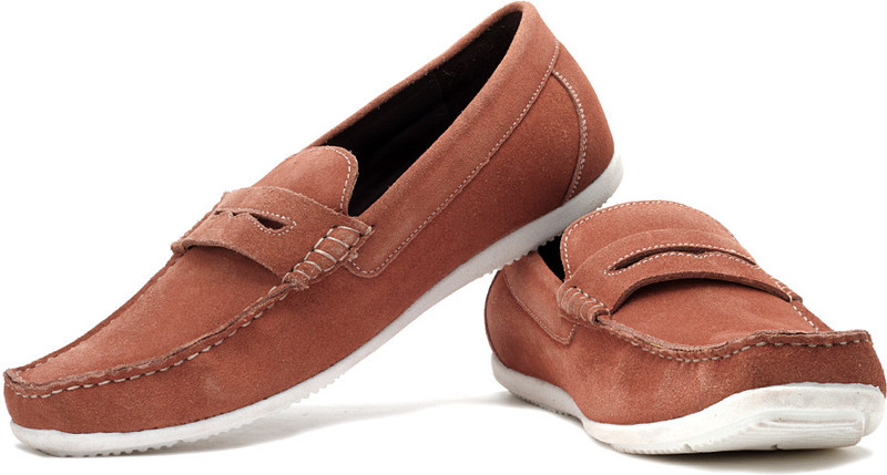 Derby Flexy - 02 Loafers For Men(Orange)