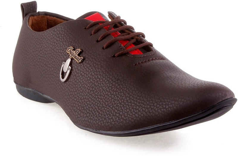 Kraasa Trendy Casual Shoes For Men(Brown)